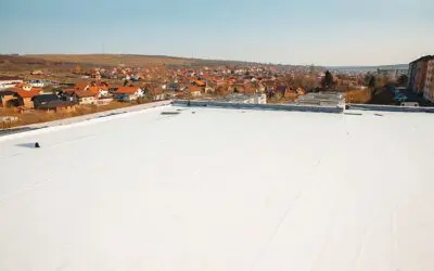 a roof of a building