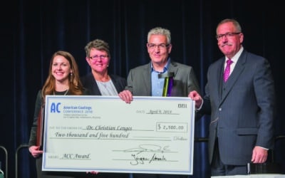 Dr Christian Lenges receives ACC Award