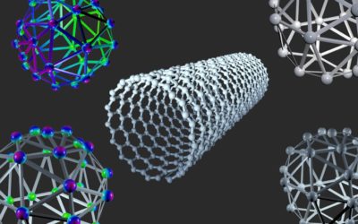 Nanotechnology research, conceptual image