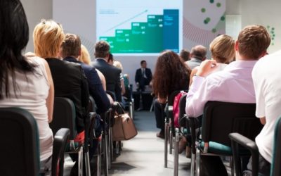 Audience at the business conference
