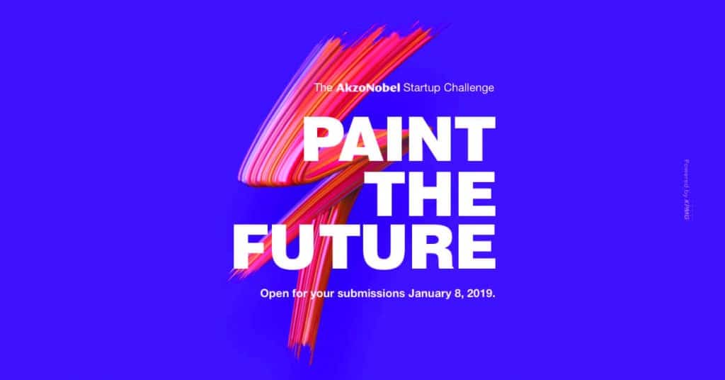 AkzoNobel Launches First ‘Paint the Future’ Startup Challenge