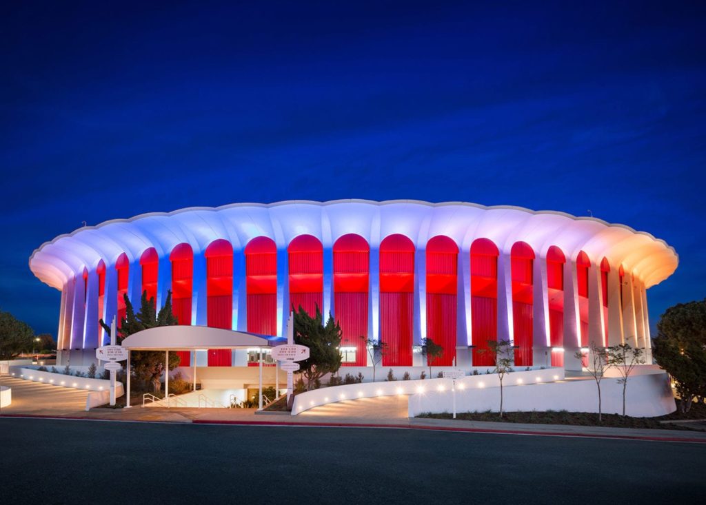 The Forum in Inglewood California.