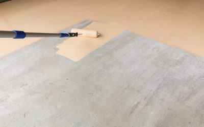 Painting Floor of Garage