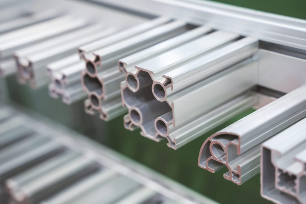 Cross sections of extruded aluminium or aluminum channels for use in manufacturing and fabrication