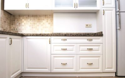 Luxury modern white kitchen