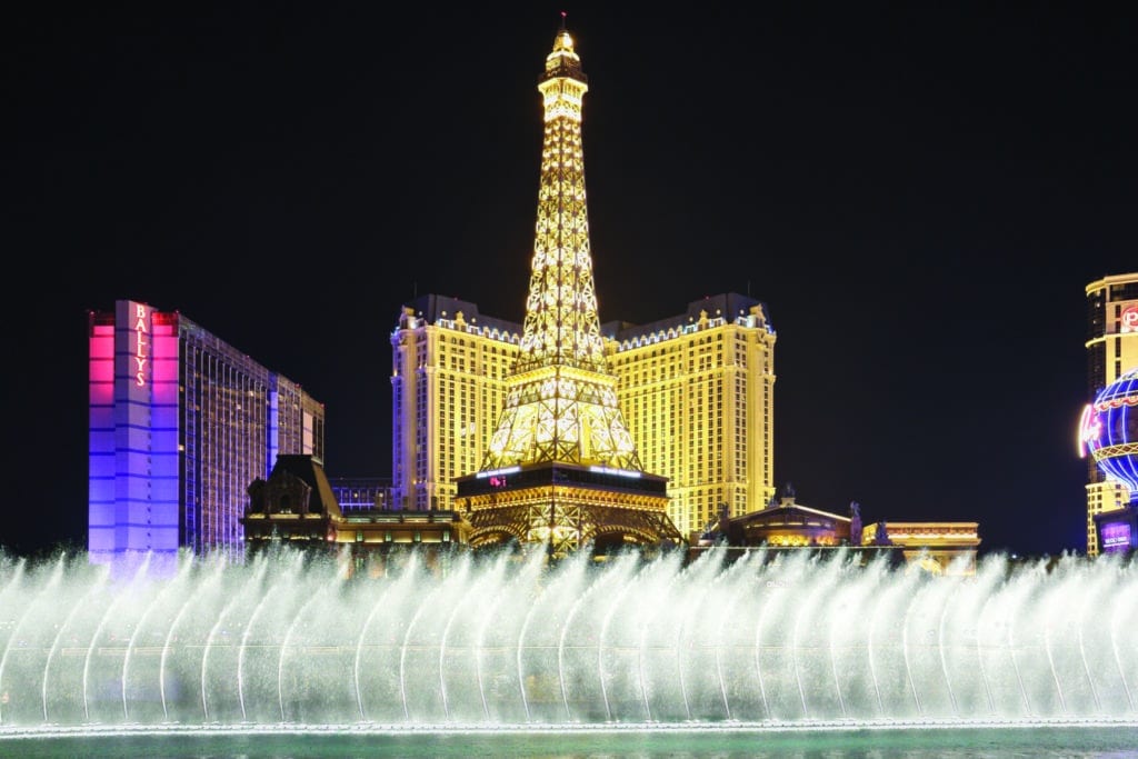 Fountains of Bellagio - Paris - Las Vegas