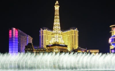 Fountains of Bellagio - Paris - Las Vegas
