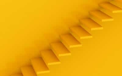 Yellow stairs