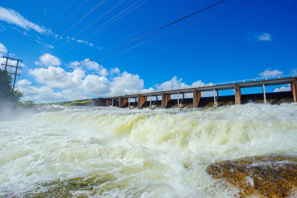 Pembrokeshire, Wales, Dam, Overflowing, Running Water