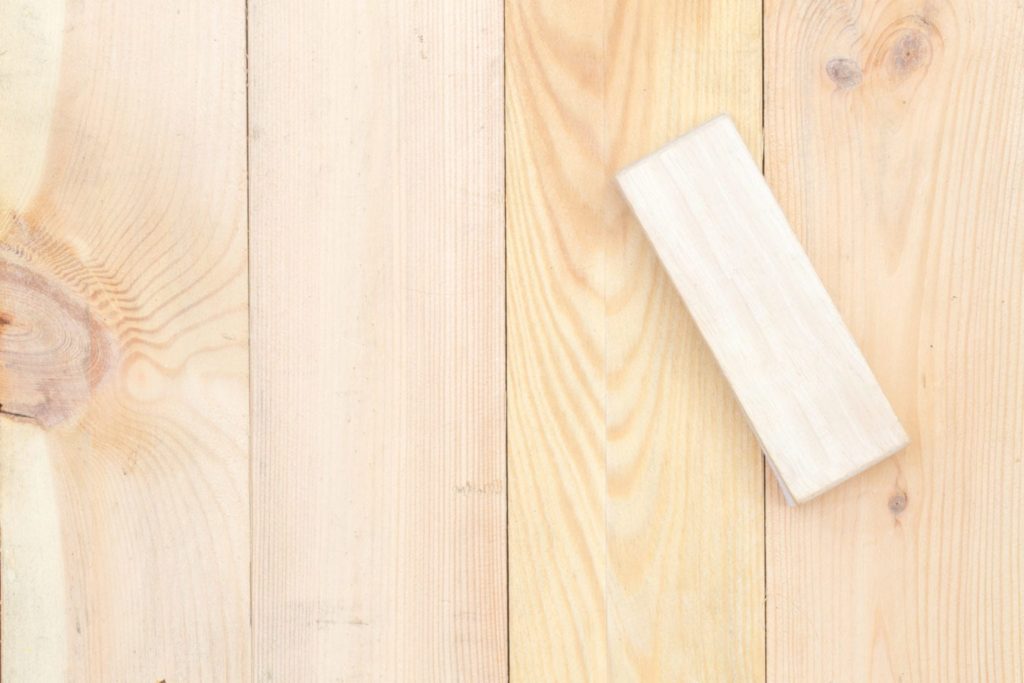 board eraser isolated on white background.