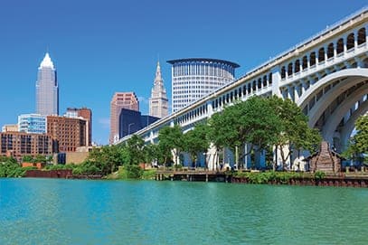 Cleveland skyline, Ohio