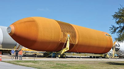 PPG Donates Paint for Space Shuttle External Tank Journey