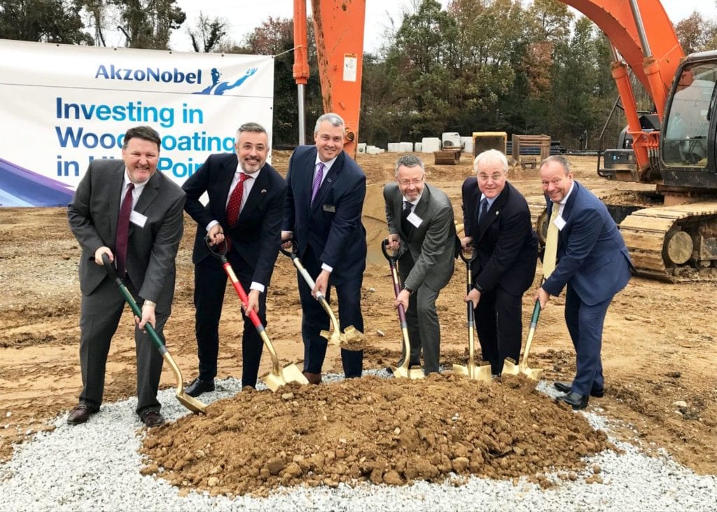 AkzoNobel Reinvests in Manufacturing Site in North Carolina