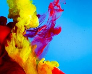 Paint swirls