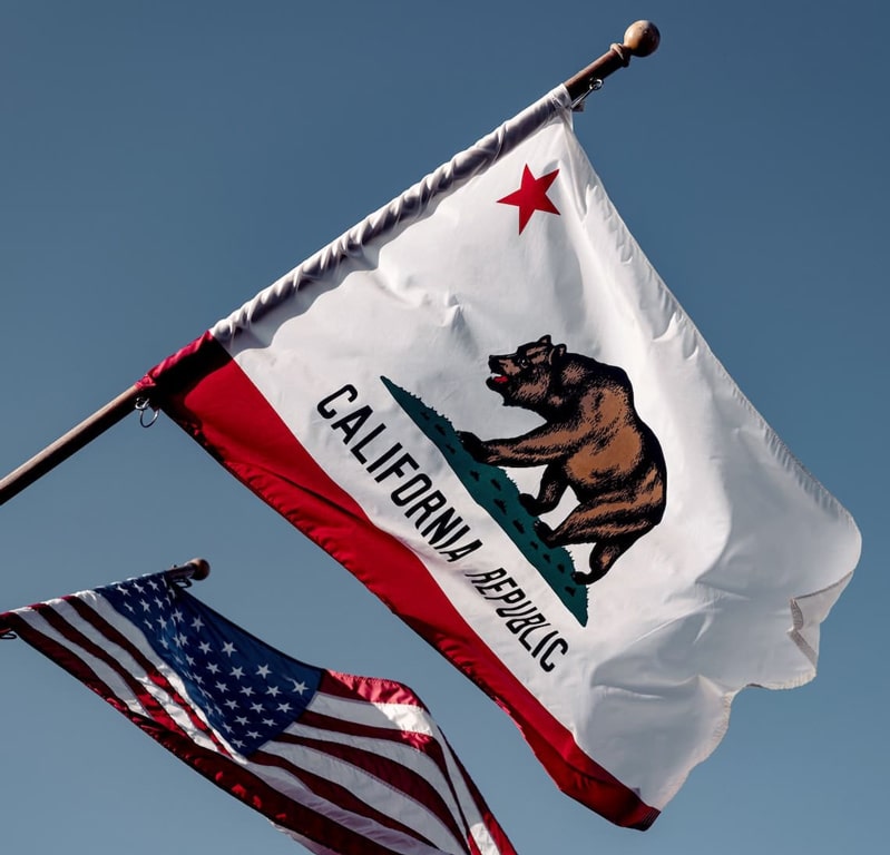 California state flag