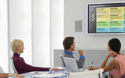 people sitting at a conference table