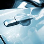 abstract car door handle
