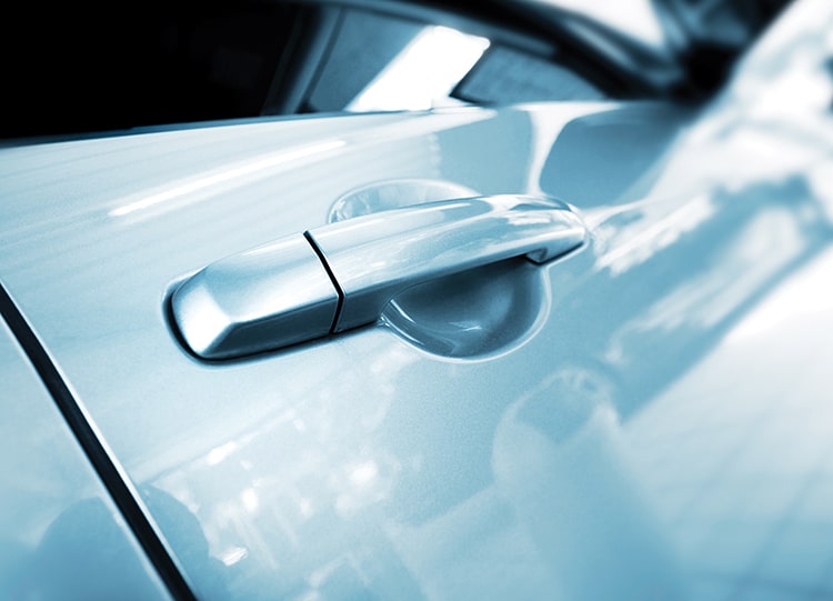 abstract car door handle