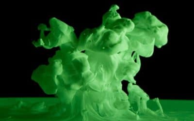 Green fluid cloud