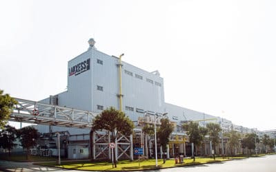 Lanxess production site in Nantong, China