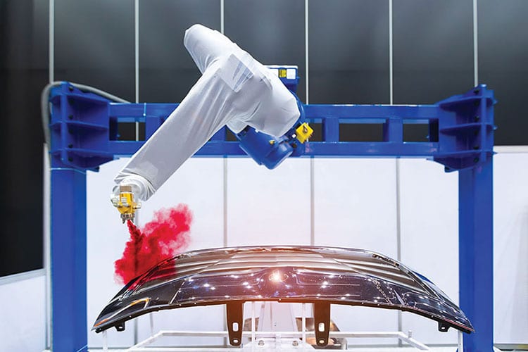 factory applied paint