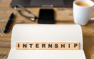 internship spelled out in scrabble letters